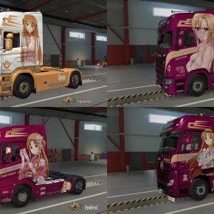 [ETS2] Sword Art Online ( ソードアート・オンライン) [Skinpack]