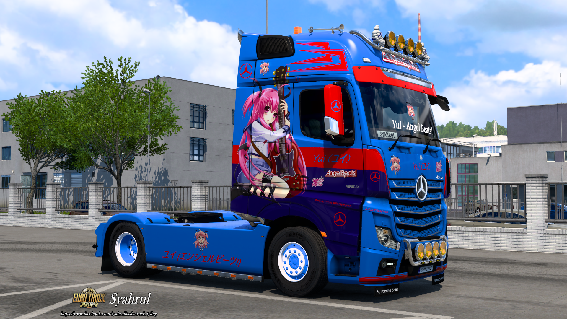 [ETS2] Angel Beats Anime [Skinpack]