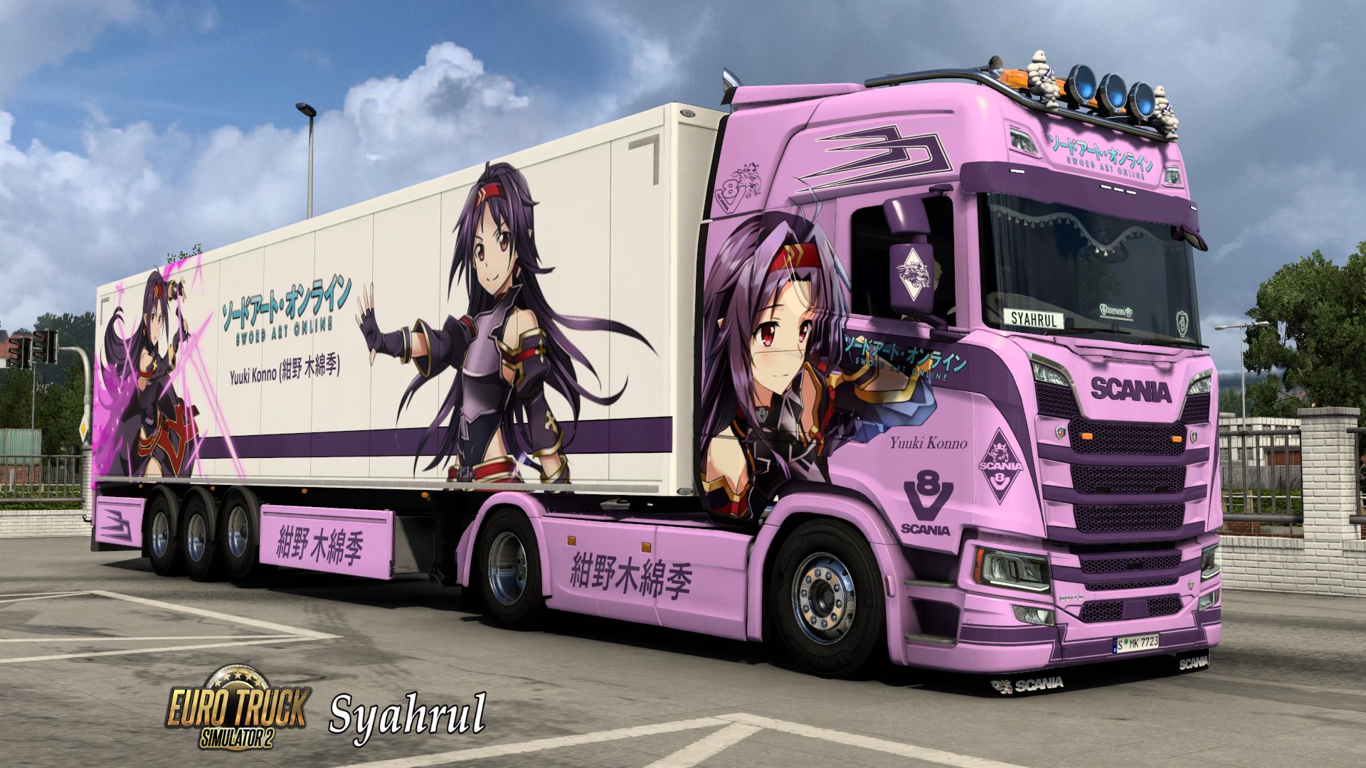 [ETS2] Sword Art Online ( ソードアート・オンライン) [Skinpack]