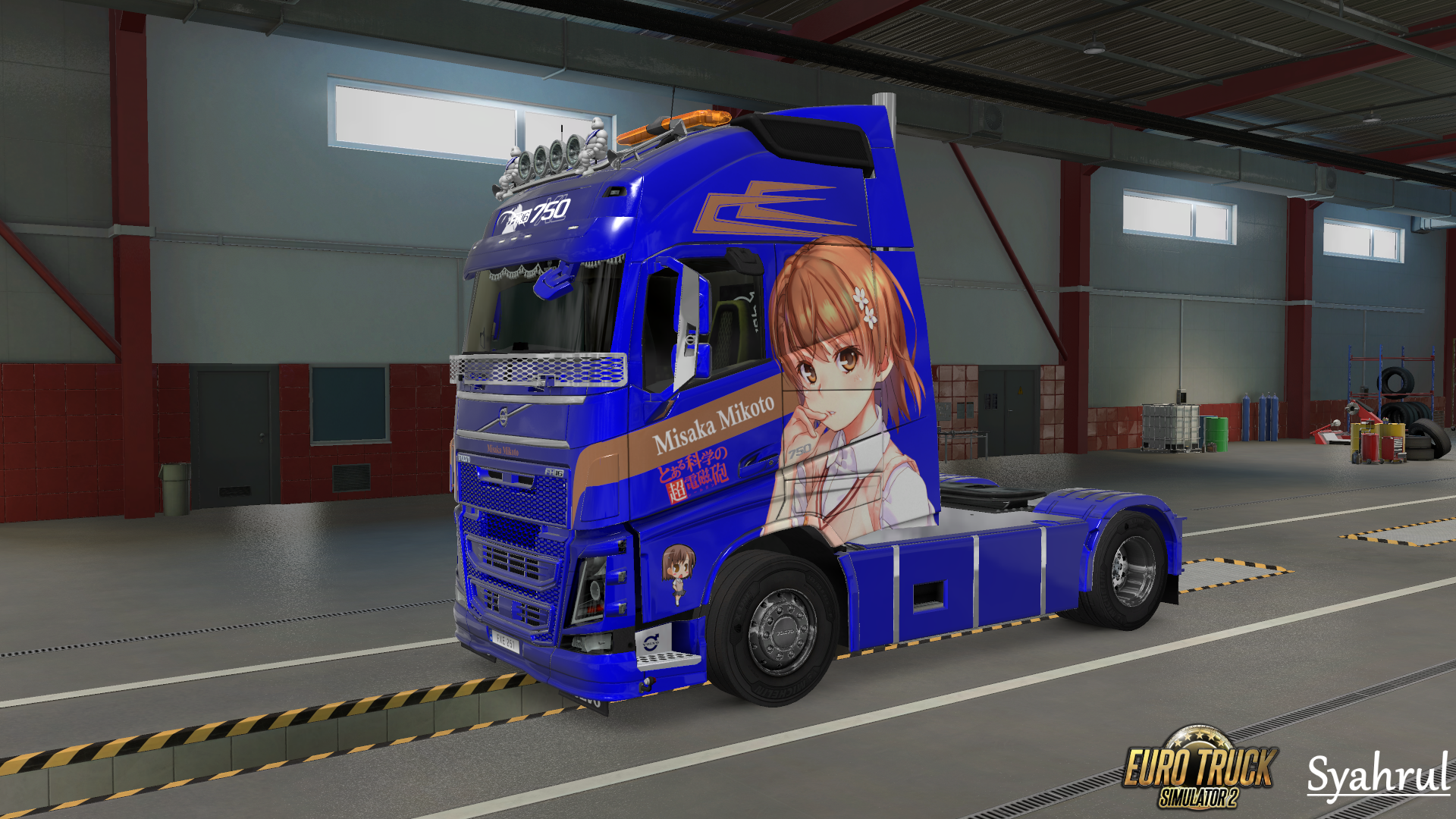 [ETS2] Misaka Mikoto [Skinpack]