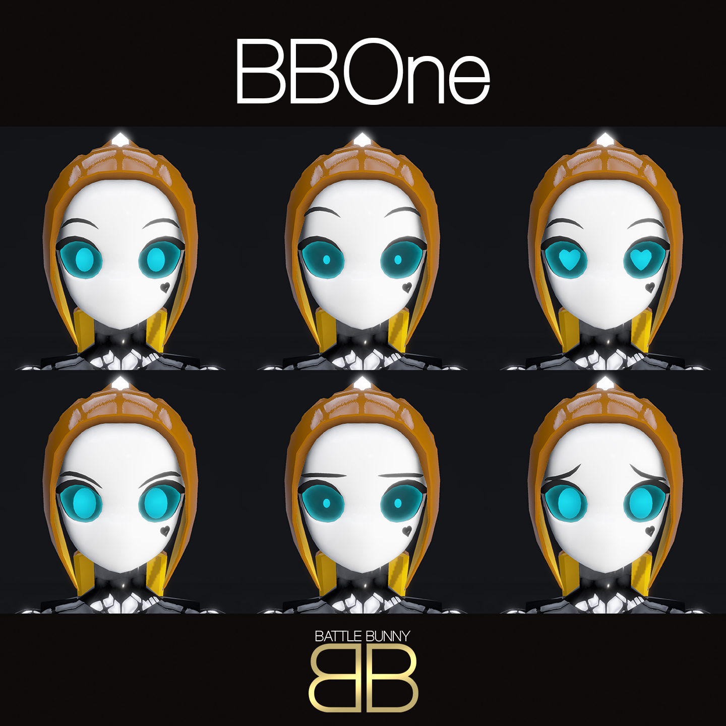 [Original 3D Model] BBOne VRChat Avatar