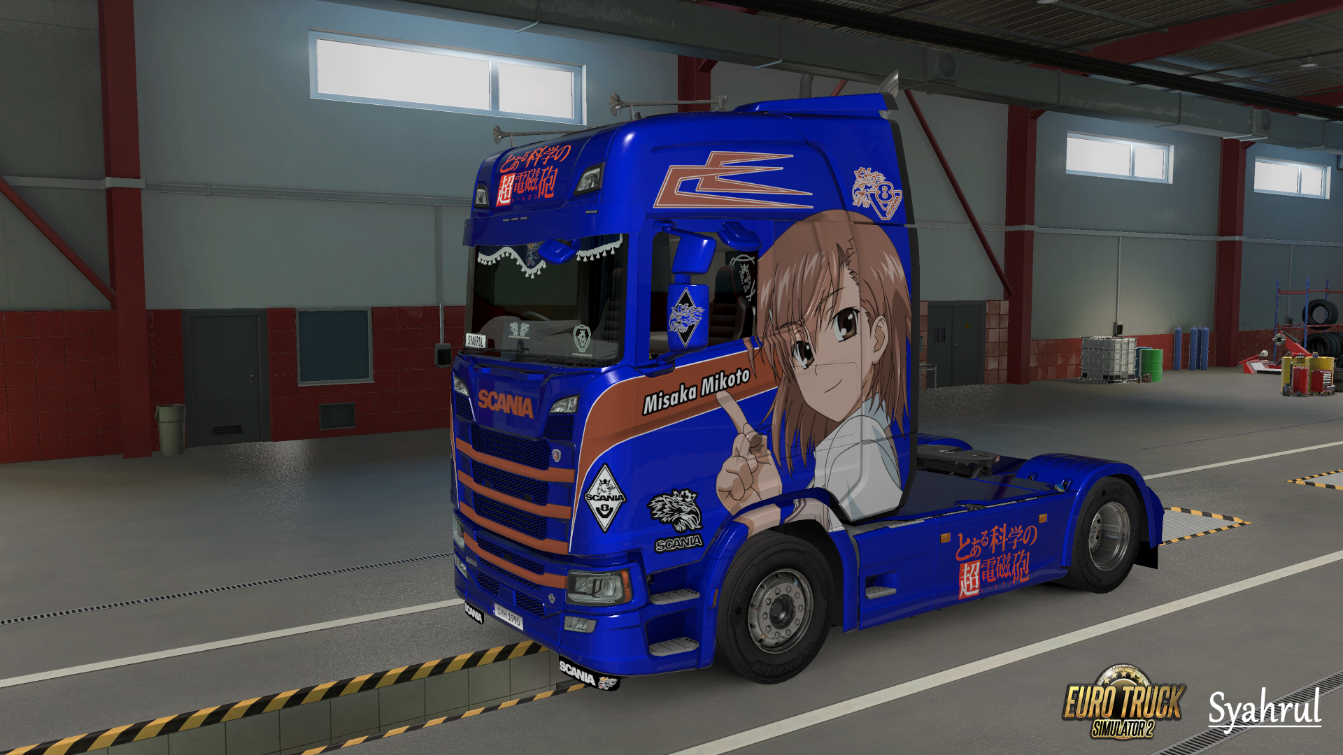 [ETS2] Misaka Mikoto [Skinpack]