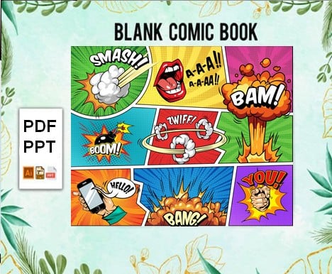 Blank Comic Book | KDP Interior