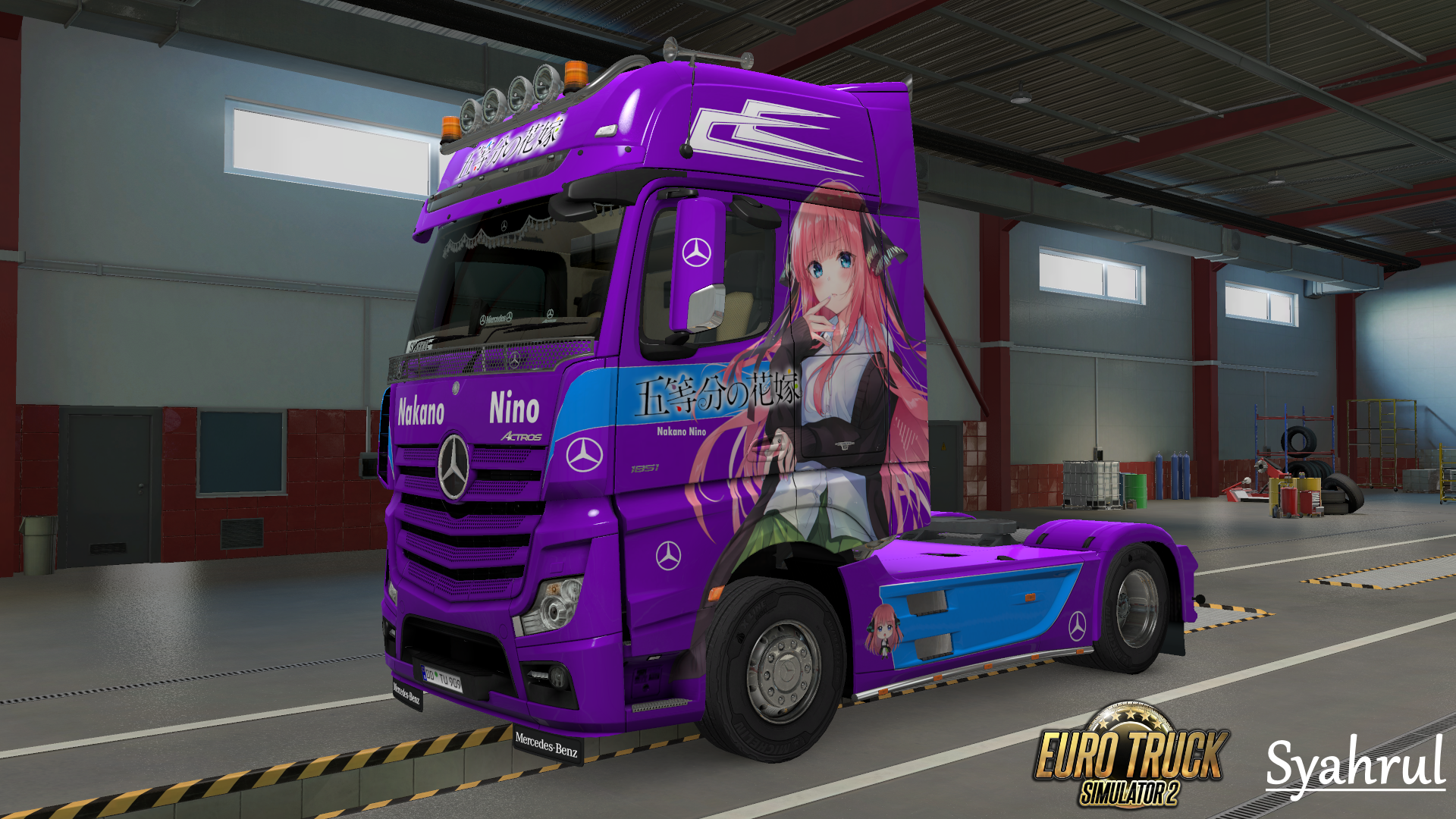 [ETS2] Gotoubun no Hayanome [Skinpack]