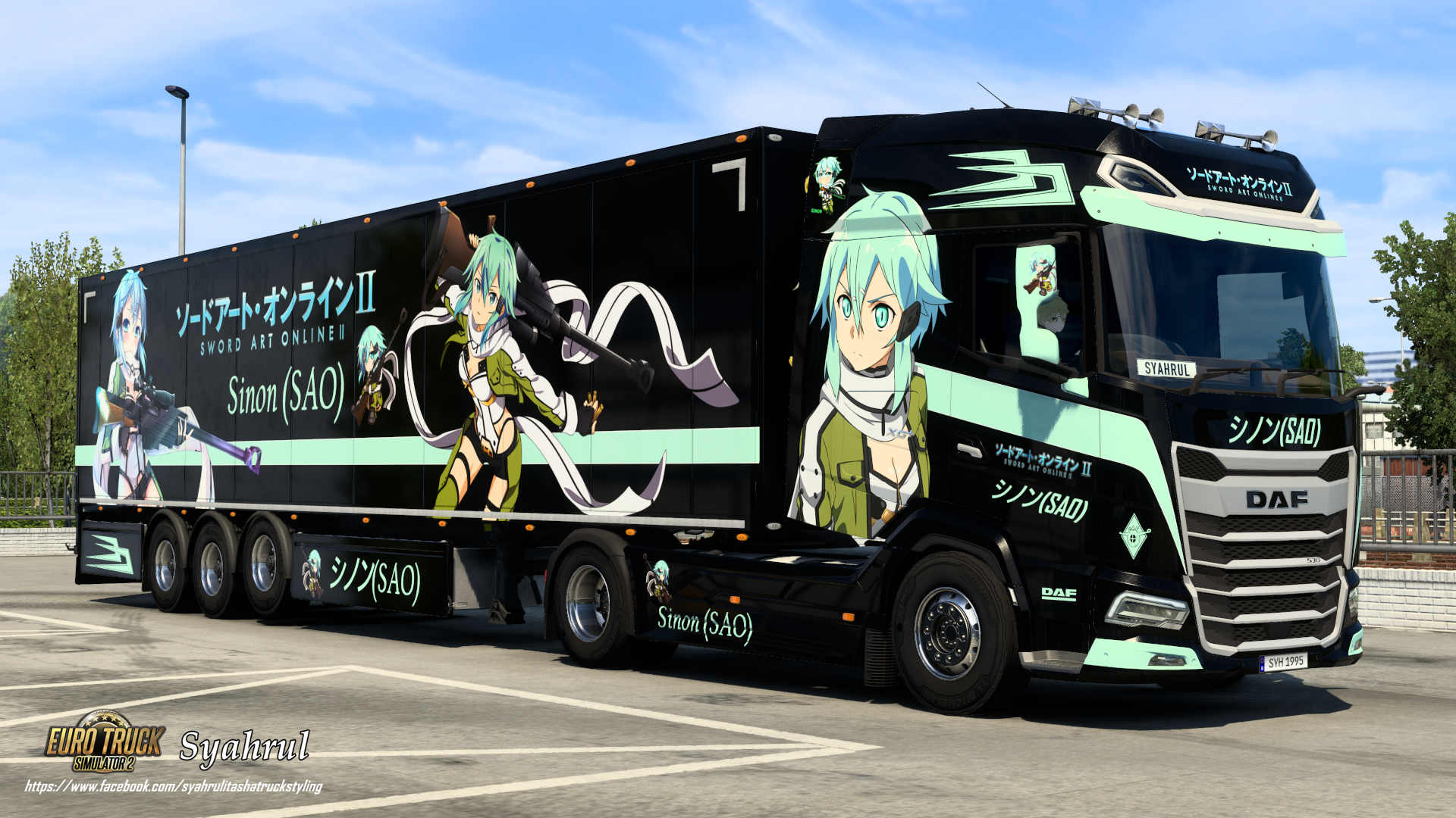 [ETS2] Sword Art Online ( ソードアート・オンライン) [Skinpack]