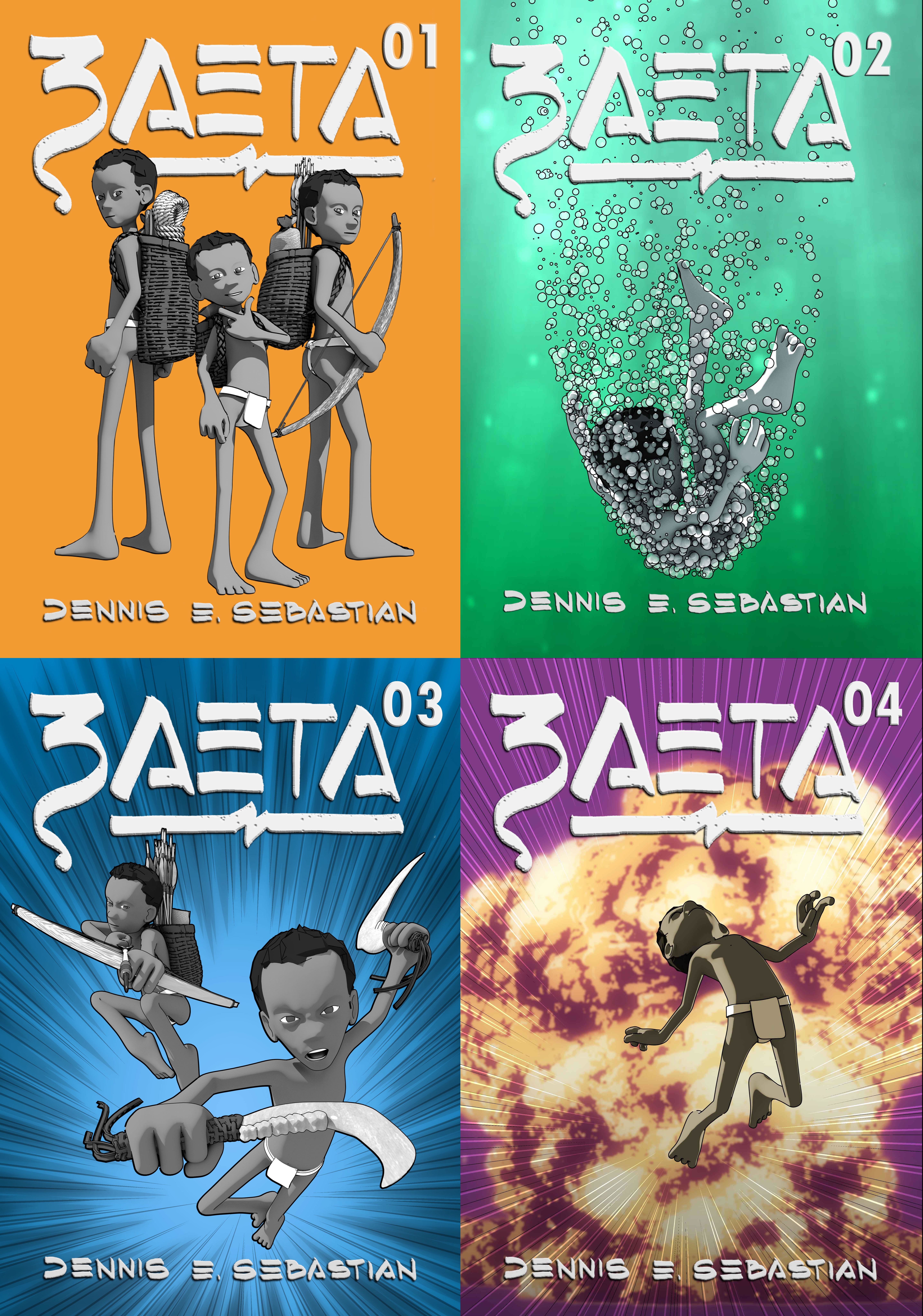 3AETA BUNDLE!!! ISSUES #1, #2, #3, and #4