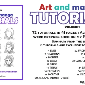 Art and manga tutorials Vol.1 (january 2022)