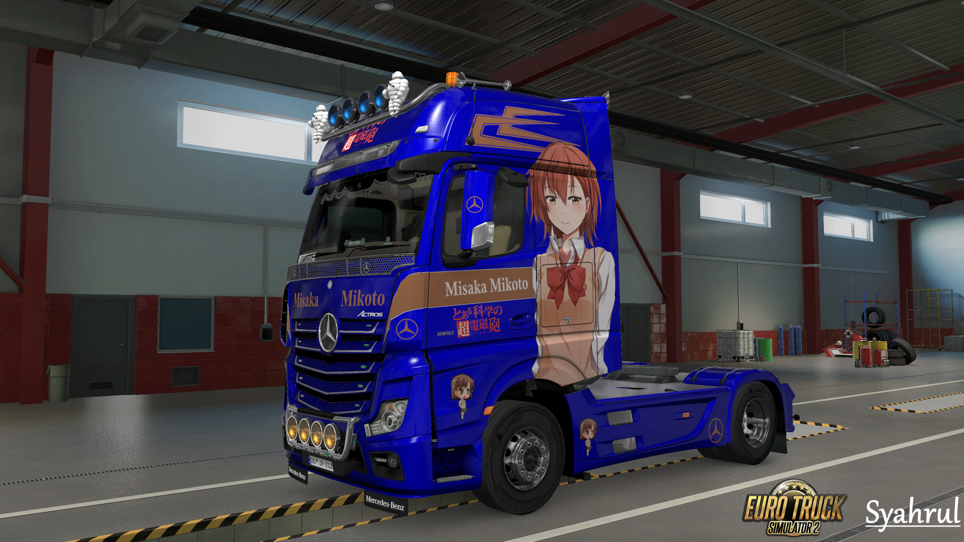 [ETS2] Misaka Mikoto [Skinpack]