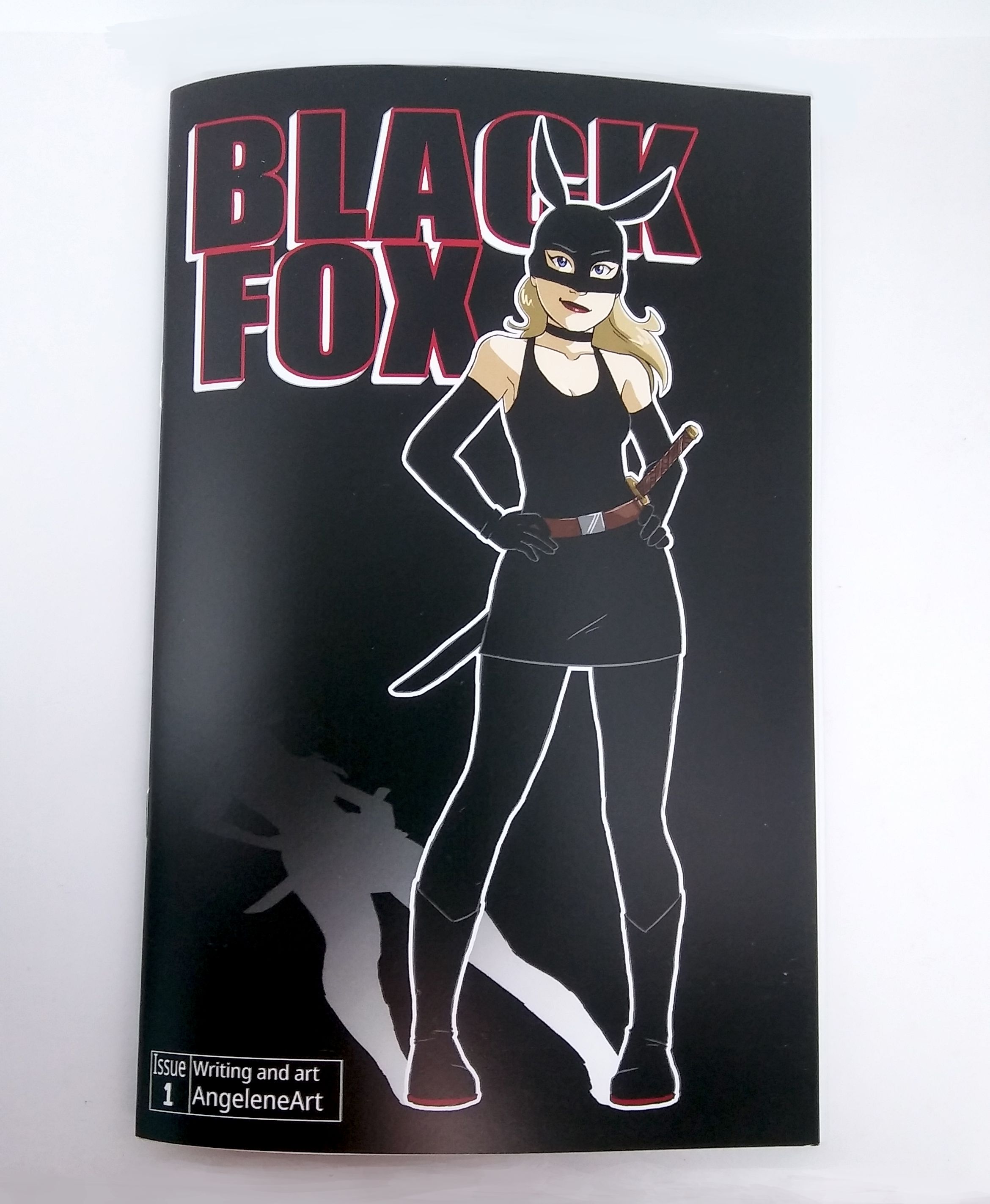 BlackFox Issue 1 Saddle Stitch Indie Comic Book