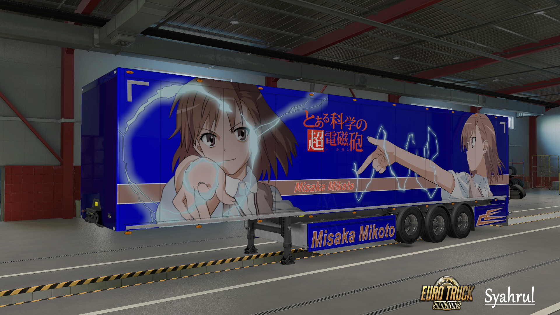 [ETS2] Misaka Mikoto [Skinpack]