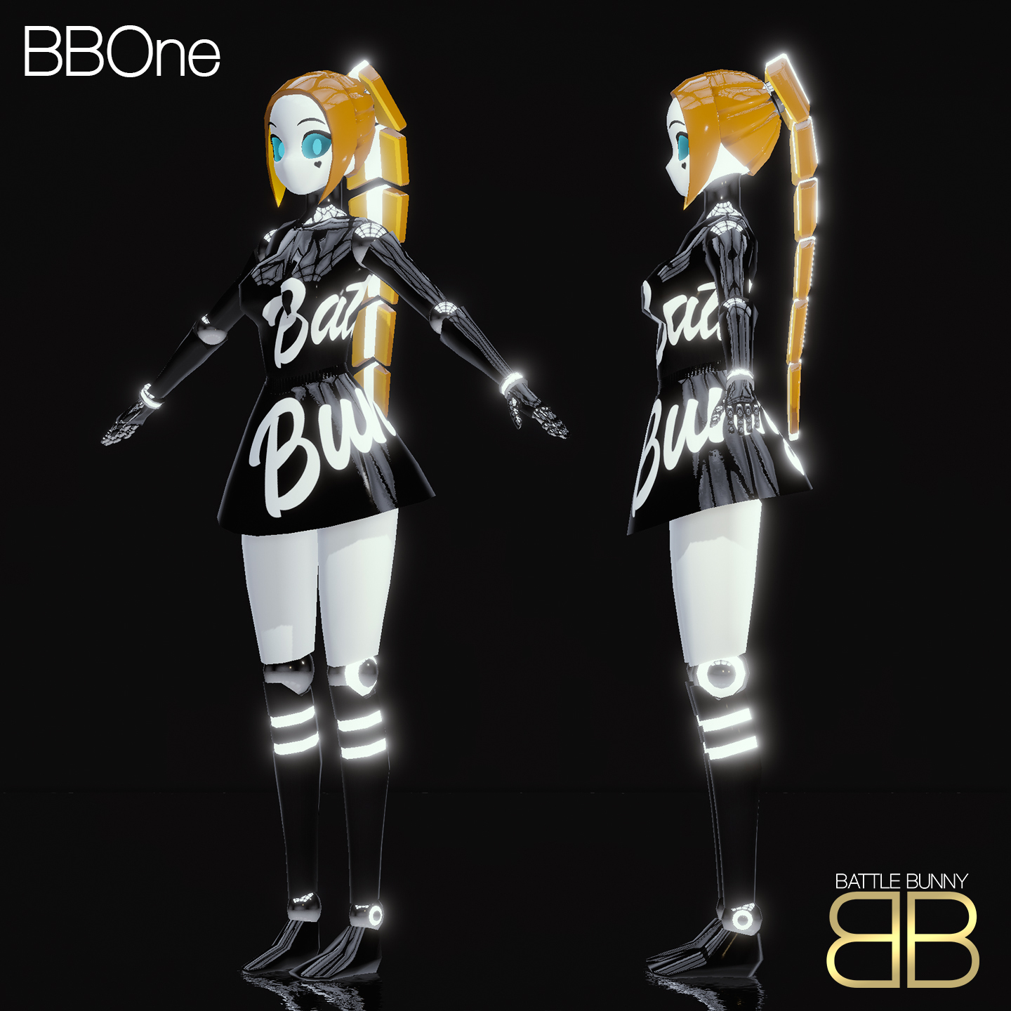 [Original 3D Model] BBOne VRChat Avatar