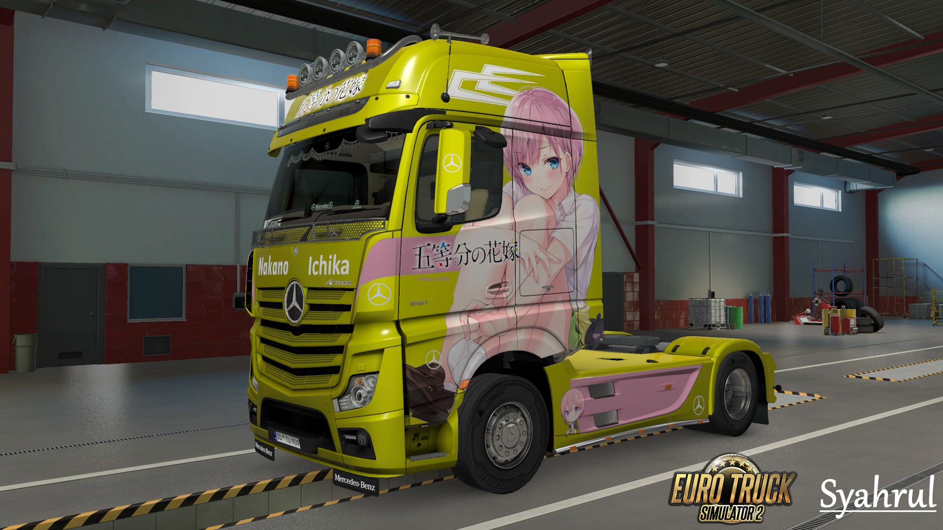 [ETS2] Gotoubun no Hayanome [Skinpack]