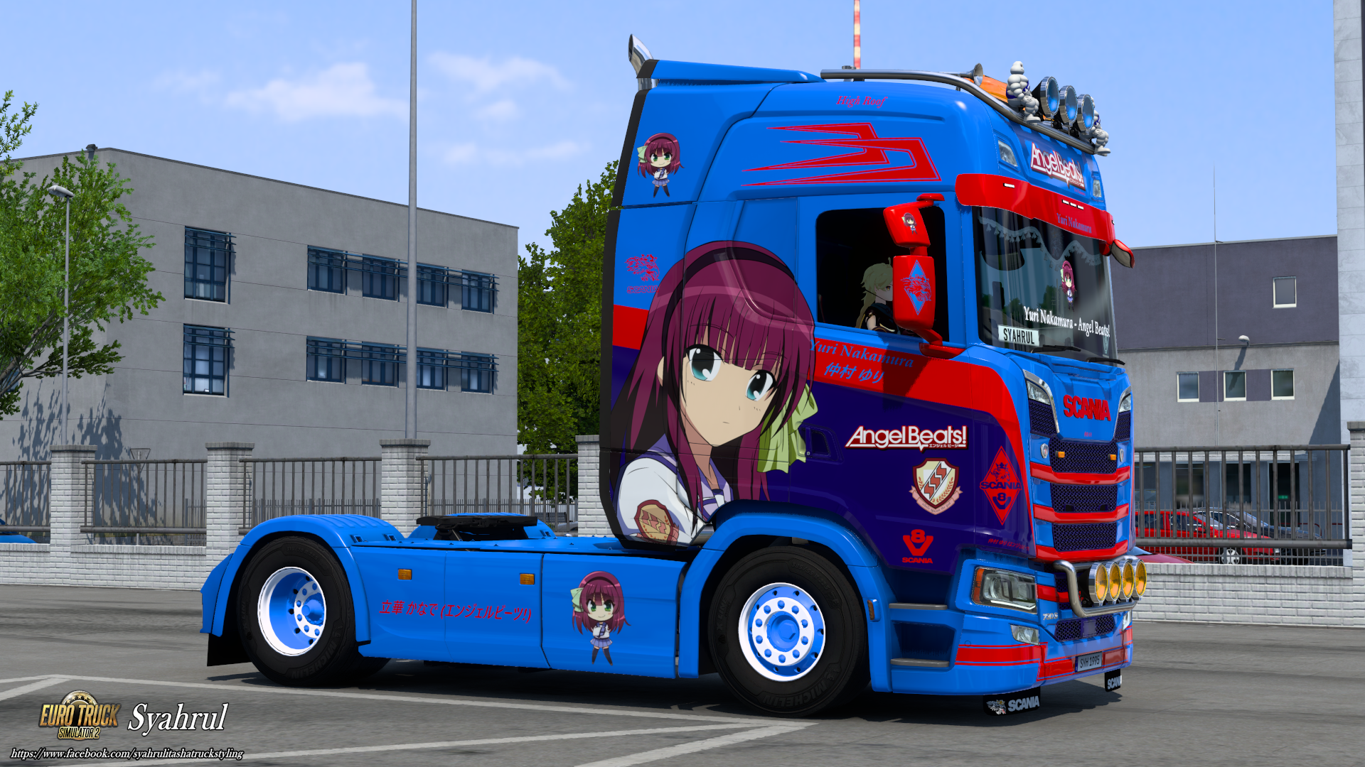 [ETS2] Angel Beats Anime [Skinpack]