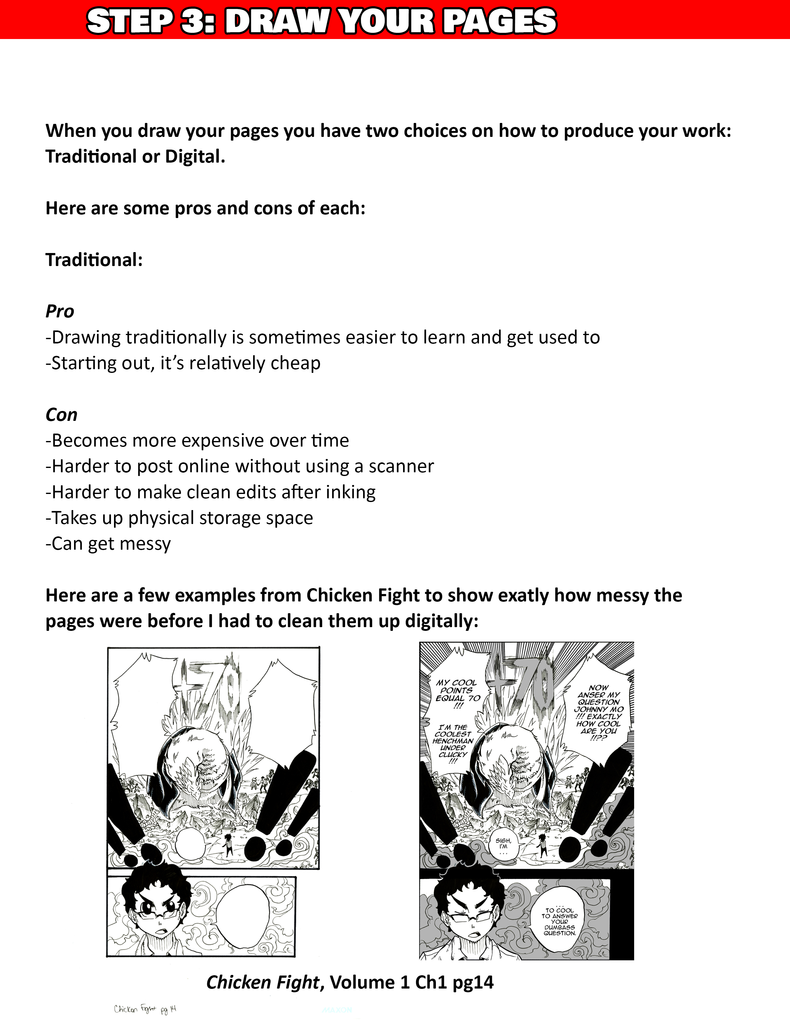 4 STEP GUIDE TO CREATING COMICS -  Updated
