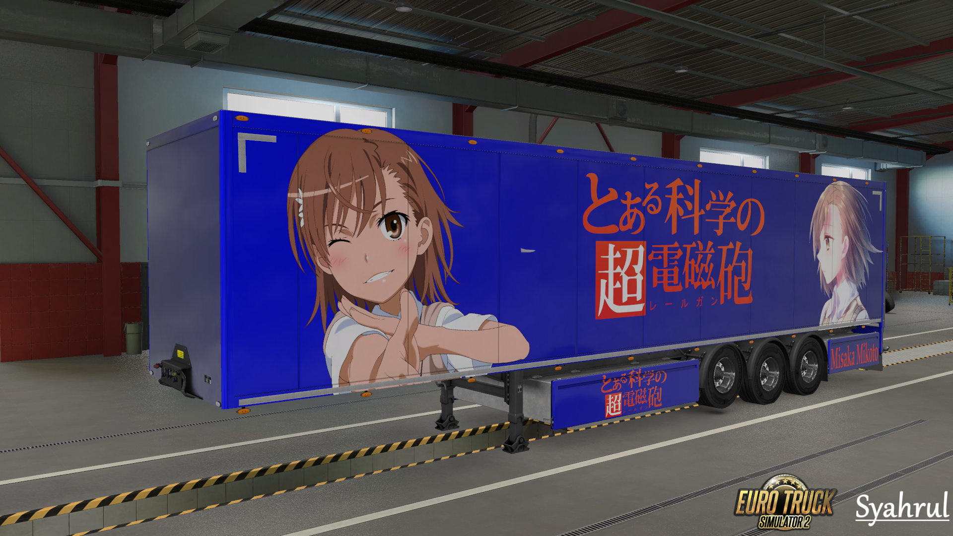 [ETS2] Misaka Mikoto [Skinpack]