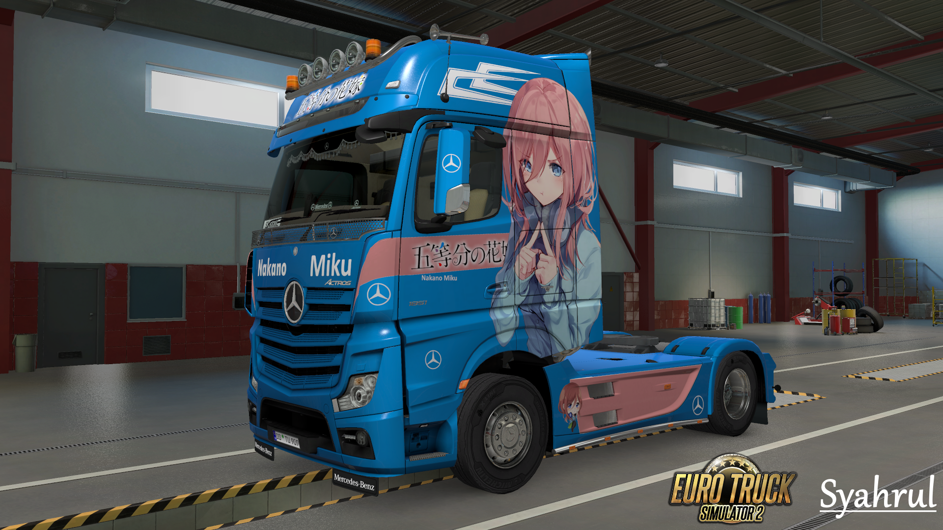 [ETS2] Gotoubun no Hayanome [Skinpack]